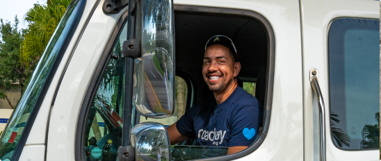 Movers - Roadway Moving's truck