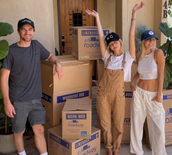 Roadway Moving's crew during a move in NYC