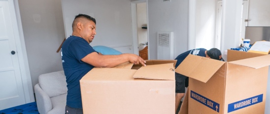 Movers - Roadway Moving's truck